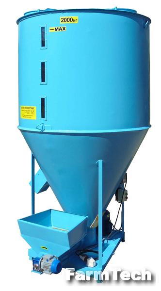 Смеситель сыпучих кормов ССК-2,3