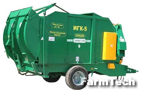 Измельчитель рулонов грубых кормов АгроИдея ИГК-5