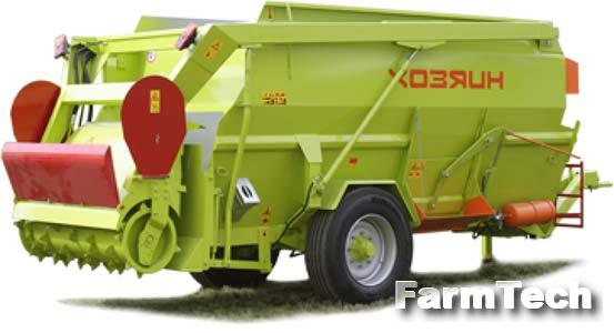 Кормораздатчик горизонтальный Интенсивные технологии Хозяин