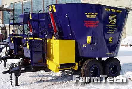 Кормораздатчик-измельчитель-смеситель НОЭЗНО-Сельмаш КИС-8