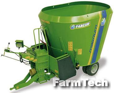 Кормосмеситель прицепной вертикальный Faresin Industries Magnum Tre 3600B