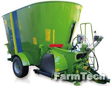 Кормосмеситель прицепной вертикальный Faresin Industries Twinner 1300