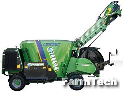 Кормосмеситель самоходный вертикальный Faresin Industries Leader 2000