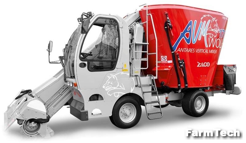 Кормосмеситель самоходный вертикальный Zago AVM Wolf SW Avant 220