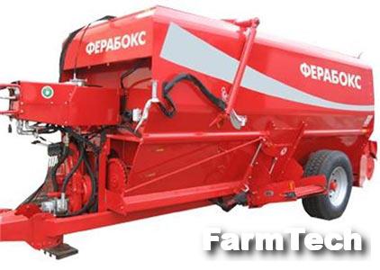 Кормосмеситель-раздатчик горизонтальный Ферабокс КРГ-17
