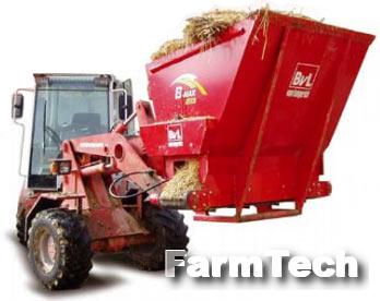 Машина для разбрасывания подстилочного материала BVL 600