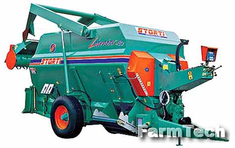 Миксер-кормораздатчик горизонтальный Storti Labrador DS MT 160