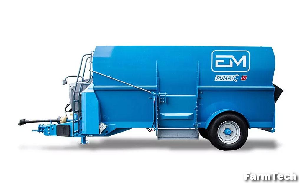 Миксер-кормораздатчик горизонтальный двухшнековый EUROMILK EM PUMA PUMA 13 HD