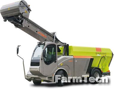 Миксер-кормораздатчик самоходный Storti Greyhaund 15 NS