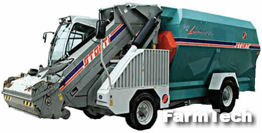 Миксер-кормораздатчик самоходный Storti Labrador DMU 115-160