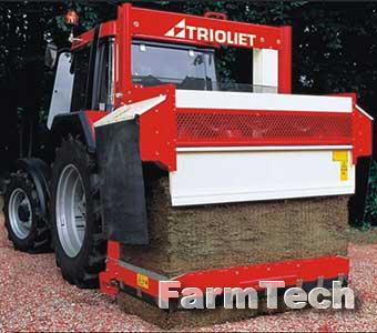 Резчик-раздатчик силосных блоков Trioliet Turbofeeder