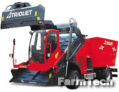 Смеситель самоходный Trioliet Triotrac 2400