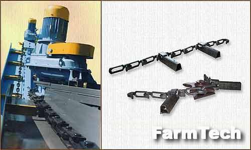 Конвейер скребковый навозоуборочный Ковельсельмаш КСГ-9