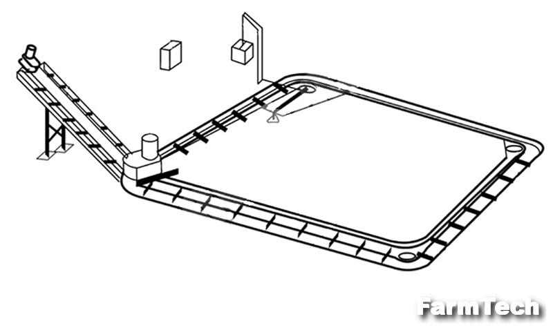Транспортер скребковый Термосиб-Агро ТСН-3Б