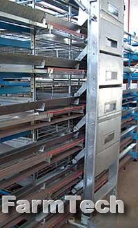 Оборудование клеточное для выращивания перепелов НЗСМ ОКП-5