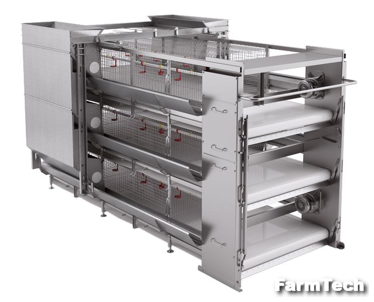 Оборудование клеточное для выращивания ремонтного молодняка и цыплят-бройлеров Техна JUNIOR