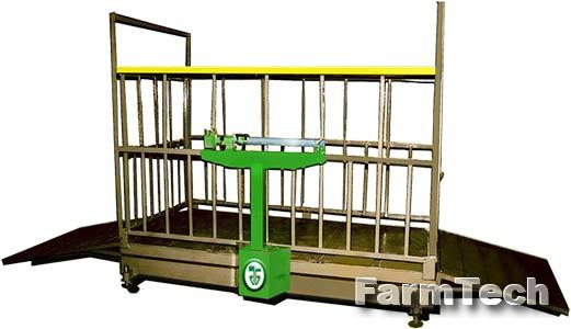 Весы передвижные для взвешивания скота Бобруйскагромаш ВС-1Ш