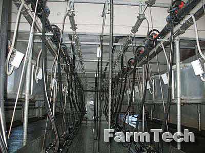 Зал доильный Иж-Лайн - Елочка 2х18