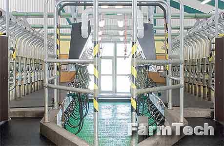 Зал доильный типа Бок-о-бок GEA Global 90i