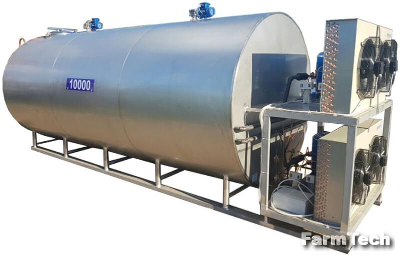 Охладитель молока закрытого типа Танкострой ОМЗТ 1500