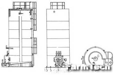 Резервуар для хранения молока Агроком-Центр В2-ОХР-25