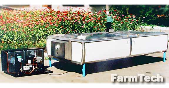 Резервуар охладитель молока Кургансельмаш МКА 2000Л 2Б