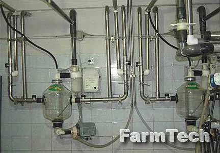 Установка доильная с молокопроводом ЧВМЗ УДМ-100