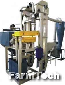 Агрегат очистки и подготовки зерна к помолу РТ-АОЗ-ЗП бункер 1500 кг (вар. 1)