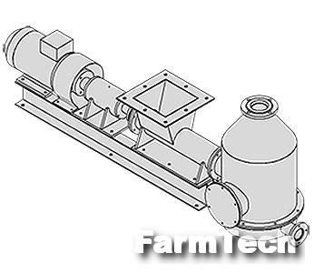 Питатель шнековый мучной ПШМС-2-100