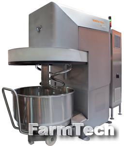 Машина тестомесилльная с двумя спиралями Titan