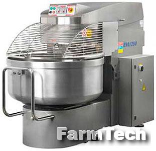 Тестомес cпиральный с подкатной дежой Sottoriva Evo EVO 300