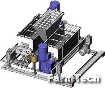 Машина производства пряников на ленту печи И8-МПК/900
