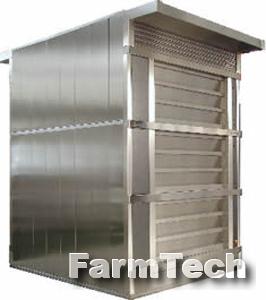 Печь стеллажная сквозная термомасляная Thermoline 31/7P