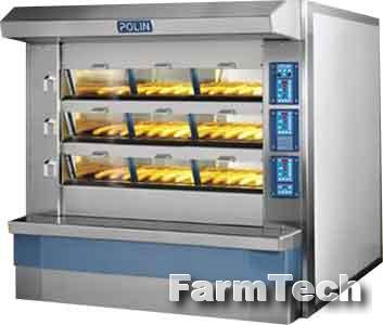 Печь стеллажная хлебопекарная Elettrodrago Electros 8,0/124х214-3