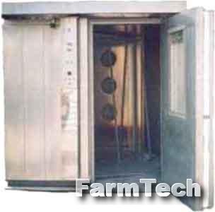 Печь универсальная конвекционно-ротационные для хлебобулочных и кондитерских изделий Кубаночка ЕМБ 040/3 2ТРЭ, Г, Ж