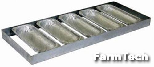 Кассета форм "лодочек" перфорированных Техлен № 1