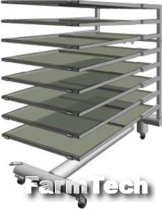 Тележка выпечки для печи подовой Turbomondial Тележка Turbomondial Тележка выпечки 80120