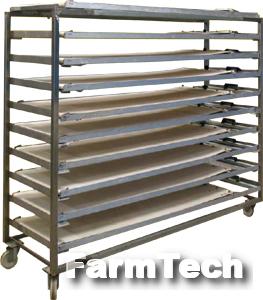 Тележка для укладчика в подовую печь Mondial Forni Код 810646A