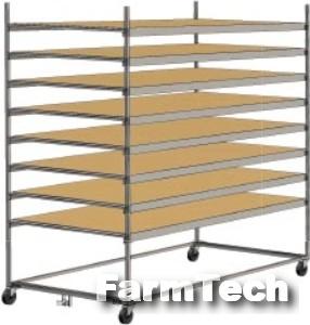 Тележка расстойки для печи подовой Turbomondial Тележка Turbomondial Тележка расстойки 80120