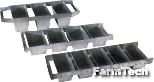 Форма хлебопекарная Шс, Мк, ФКГ 3Шс12