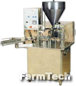 Автомат вертикальный упаковочный в готовые пластиковые стаканчики Севилья-ПС