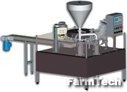 Автомат вертикальный упаковочный фасовки в готовые пакеты Немига-К