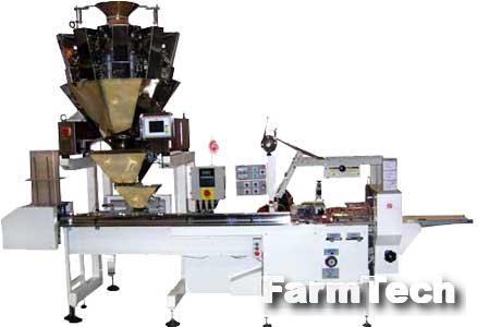 Комплекс горизонтальный упаковочный продуктов в коррексы Русская Трапеза без согласующего транспортера